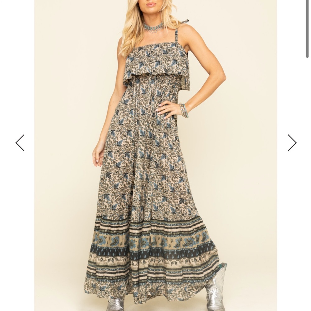 NWT Free People Tangier Babydoll MIDI / Maxi dress